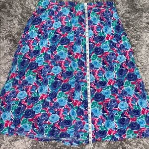 Point of view collection floral long skirt